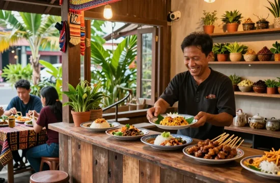 Warung225 menyajikan hidangan tradisional Indonesia dalam suasana hangat dan ramah.