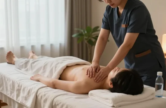 Experience premium 김포출장안마 with a professional therapist in a calming home environment.
