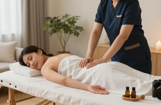Enjoy a calming 인천출장안마 experience with a professional therapist in a serene home setting.